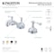 Kingston Brass KS1161BL 8" Widespread Bathroom Faucet, Polished Chrome KS1161BL - alternate 2